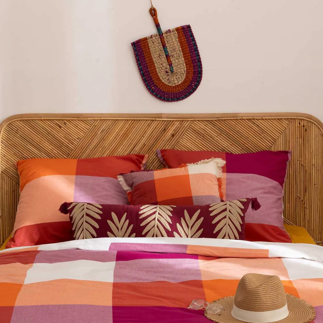 atmosphera Cojines Y Fundas Decorativas>Cojín bordado YUCATAN 10x30x80cm