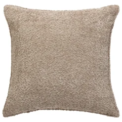 atmosphera Cojines Y Fundas Decorativas>Cojín Bouclette Gris Pardo 45x45cm