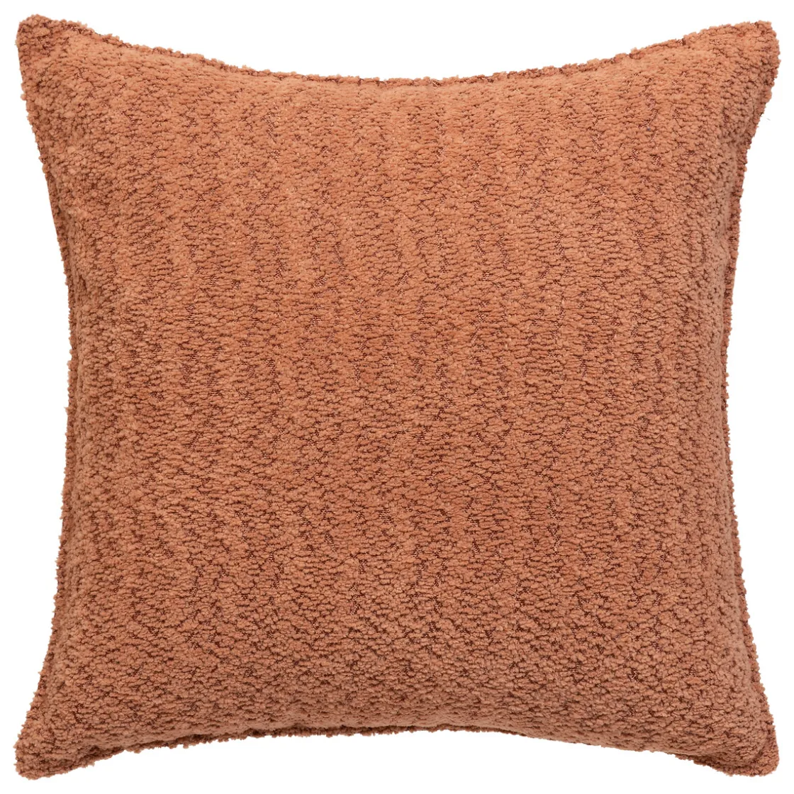 atmosphera Cojines Y Fundas Decorativas>Cojín Bouclette Terracota 45x45cm