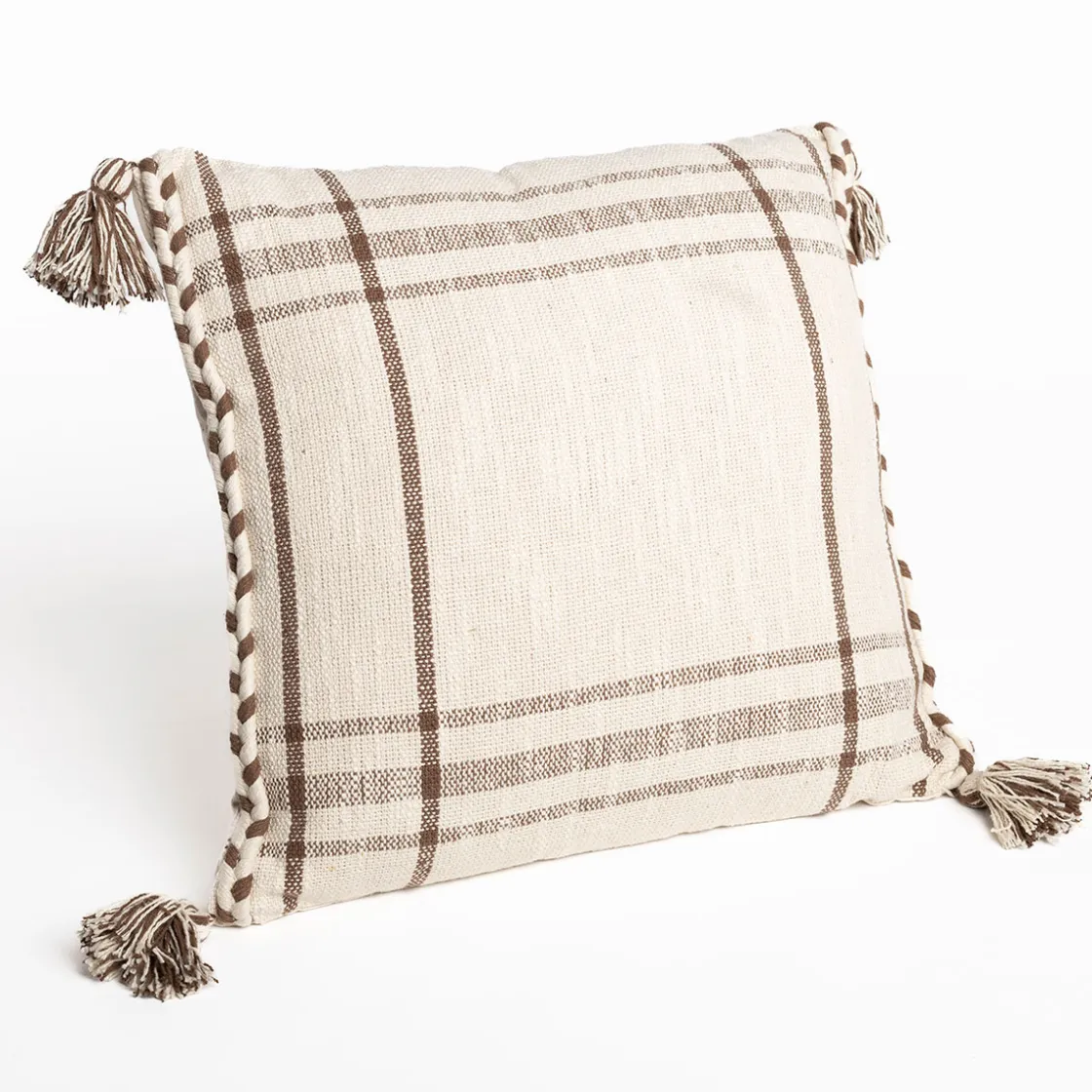 hôma Cojines Y Fundas Decorativas>Cojín EARTHY con borlas 45x45cm
