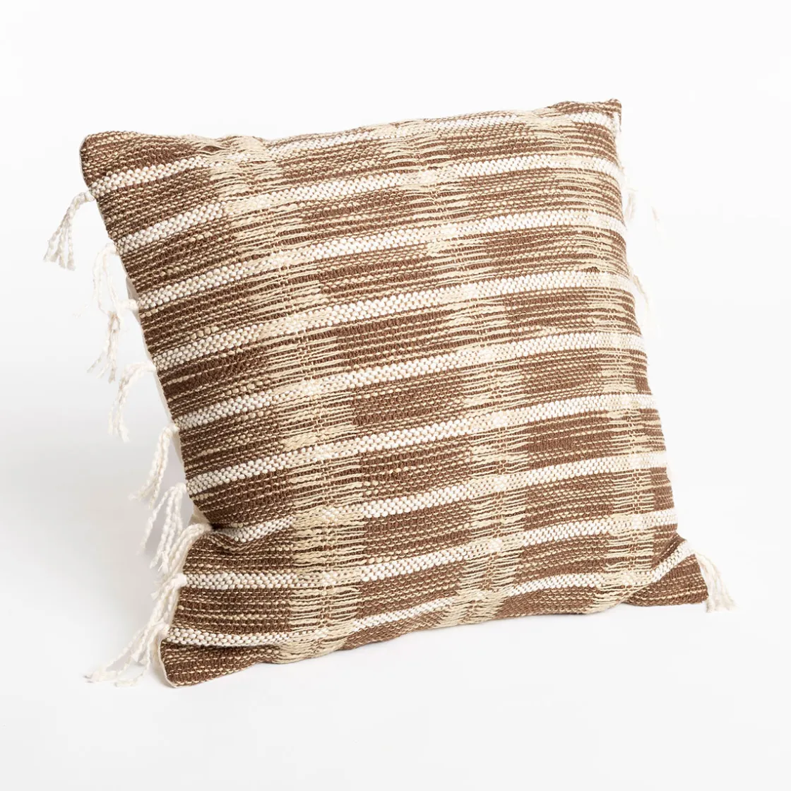 hôma Cojines Y Fundas Decorativas>Cojín EARTHY con flecos 45x45cm