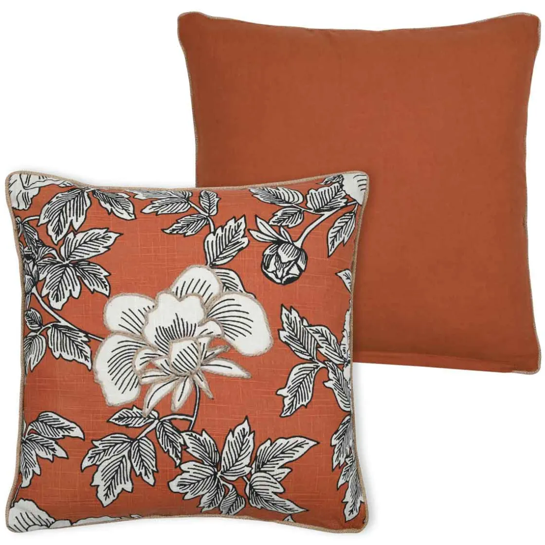 Cojines Y Fundas Decorativas>Cojín FARNIENTE naranja 45x45cm
