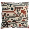 atmosphera Cojines Y Fundas Decorativas>Cojín Fez Multicolor de algodón 45x45Cm