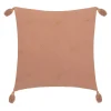 atmosphera Cojines Y Fundas Decorativas>Cojín Gaze Rosa Palo C/Cruces 40x40Cm