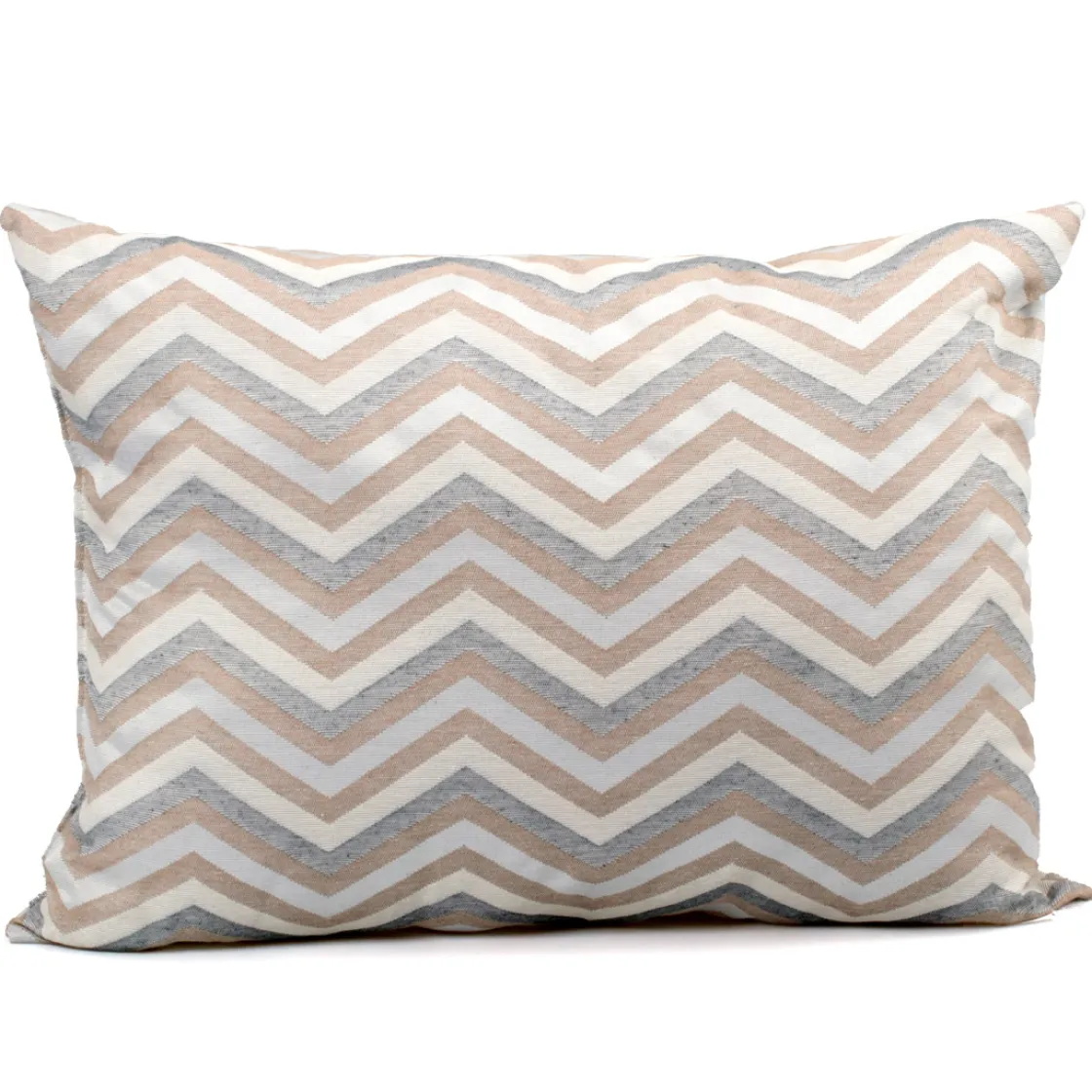 atmosphera Cojines Y Fundas Decorativas>Cojín Jacquard Gris 60x45Cm