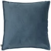 atmosphera Cojines Y Fundas Decorativas>Cojín LILOU de tela azul oscuro