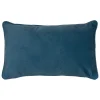 atmosphera Cojines Y Fundas Decorativas>Cojín LILOU de tela azul oscuro