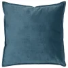 atmosphera Cojines Y Fundas Decorativas>Cojín LILOU de tela azul oscuro