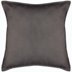 atmosphera Cojines Y Fundas Decorativas>Cojín LILOU gris oscuro 55x55cm