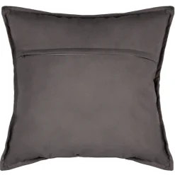 atmosphera Cojines Y Fundas Decorativas>Cojín LILOU gris oscuro 55x55cm