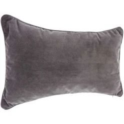 atmosphera Cojines Y Fundas Decorativas>Cojín LILOU gris oscuro 30x50cm