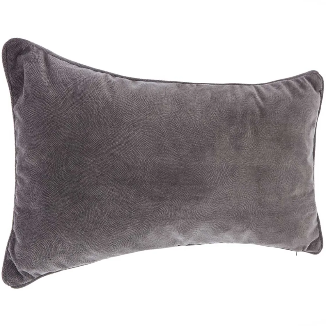 atmosphera Cojines Y Fundas Decorativas>Cojín LILOU gris oscuro 30x50cm