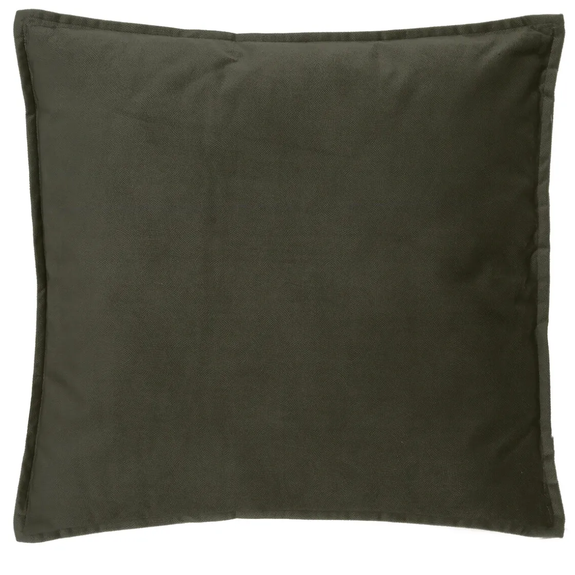 atmosphera Cojines Y Fundas Decorativas>Cojín LILOU verde caqui 55x55cm
