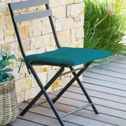 hespéride Textil De Jardín>Cojín para silla exterior KORAI Azul 40x40Cm