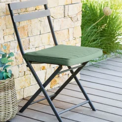 hespéride Textil De Jardín>Cojín para silla exterior KORAI verde oliva