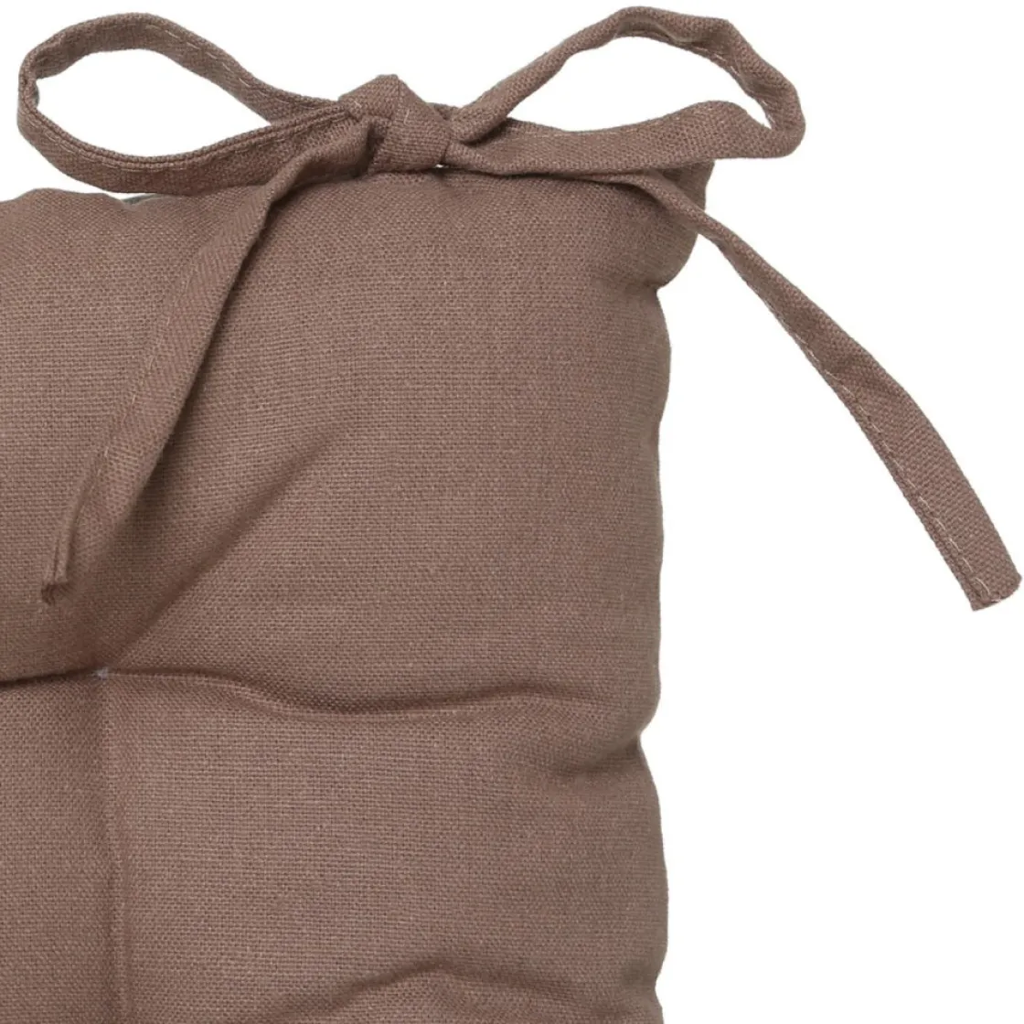 atmosphera Textil De Cocina>Cojín Para Silla Gris Pardo 38x38Cm