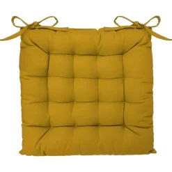 atmosphera Textil De Cocina>Cojín Para Silla Ocre 38x38Cm