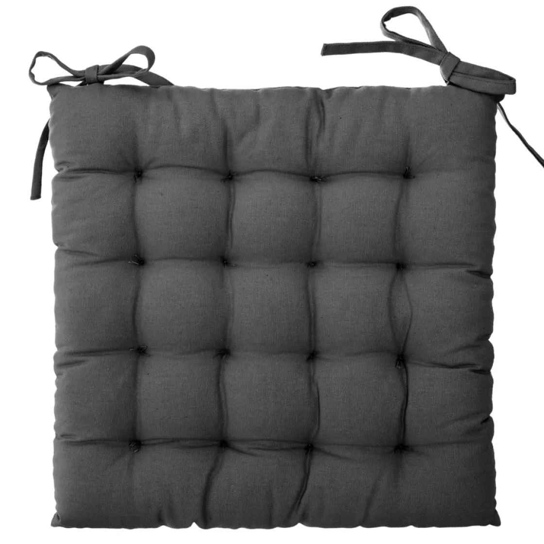 atmosphera Cojines Y Fundas Decorativas>Cojín Para Silla Otto Gris 38x38Cm