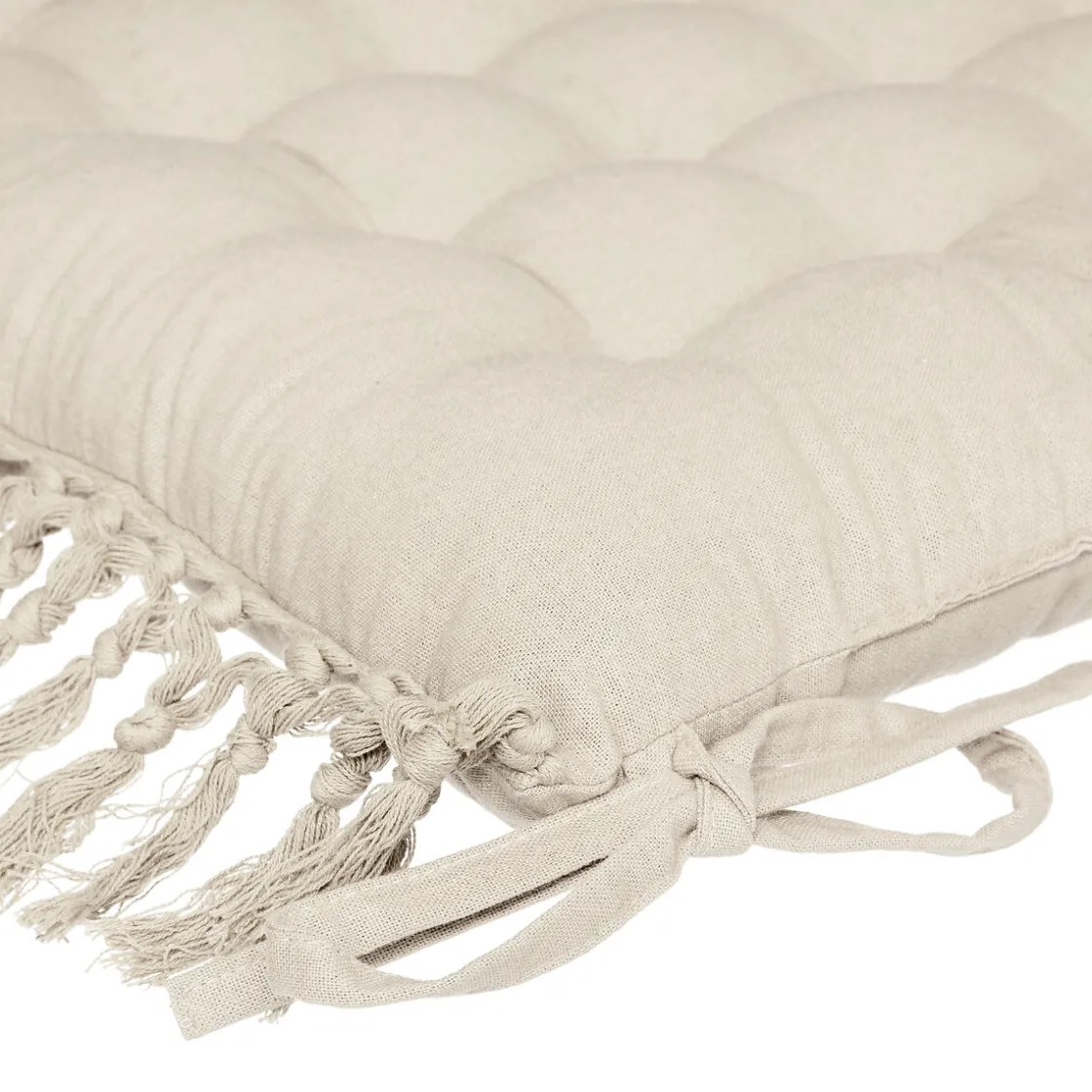 atmosphera Cojines Y Fundas Decorativas>Cojín Para Silla Wonderly Beige 40x40Cm