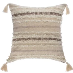 atmosphera Cojines Y Fundas Decorativas>Cojín Shine Beige 59x59Cm