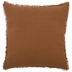 atmosphera Cojines Y Fundas Decorativas>Cojín The Floral Waffle Terracota 45x45cm