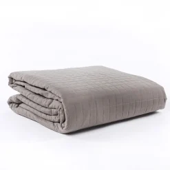 atmosphera Edredones Y Colchas>Colcha Doble Grace Gris Pardo 250x250cm