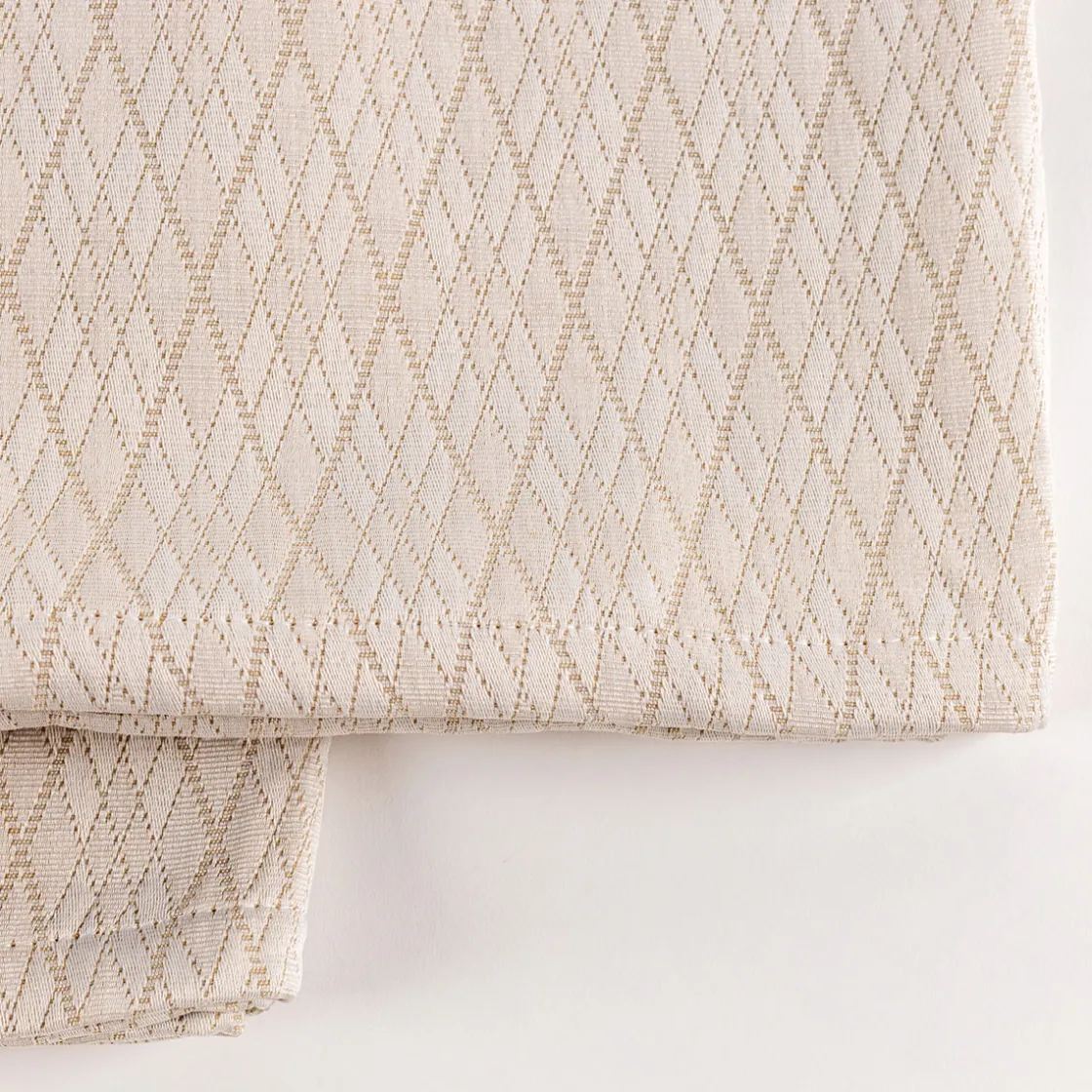 Edredones Y Colchas>Colcha Rombos Blanca 240x260Cm