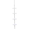 Cestas De Almacenamiento>Columna De Ducha De Aluminio 4 Jaboneras