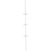 Accesorios De Baño>Columna De Ducha De Metal C/ 3 Jaboneras