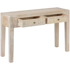 atmosphera Aparadores Y Consolas|Estilo Étnico>Consola de madera de mango SHIREL