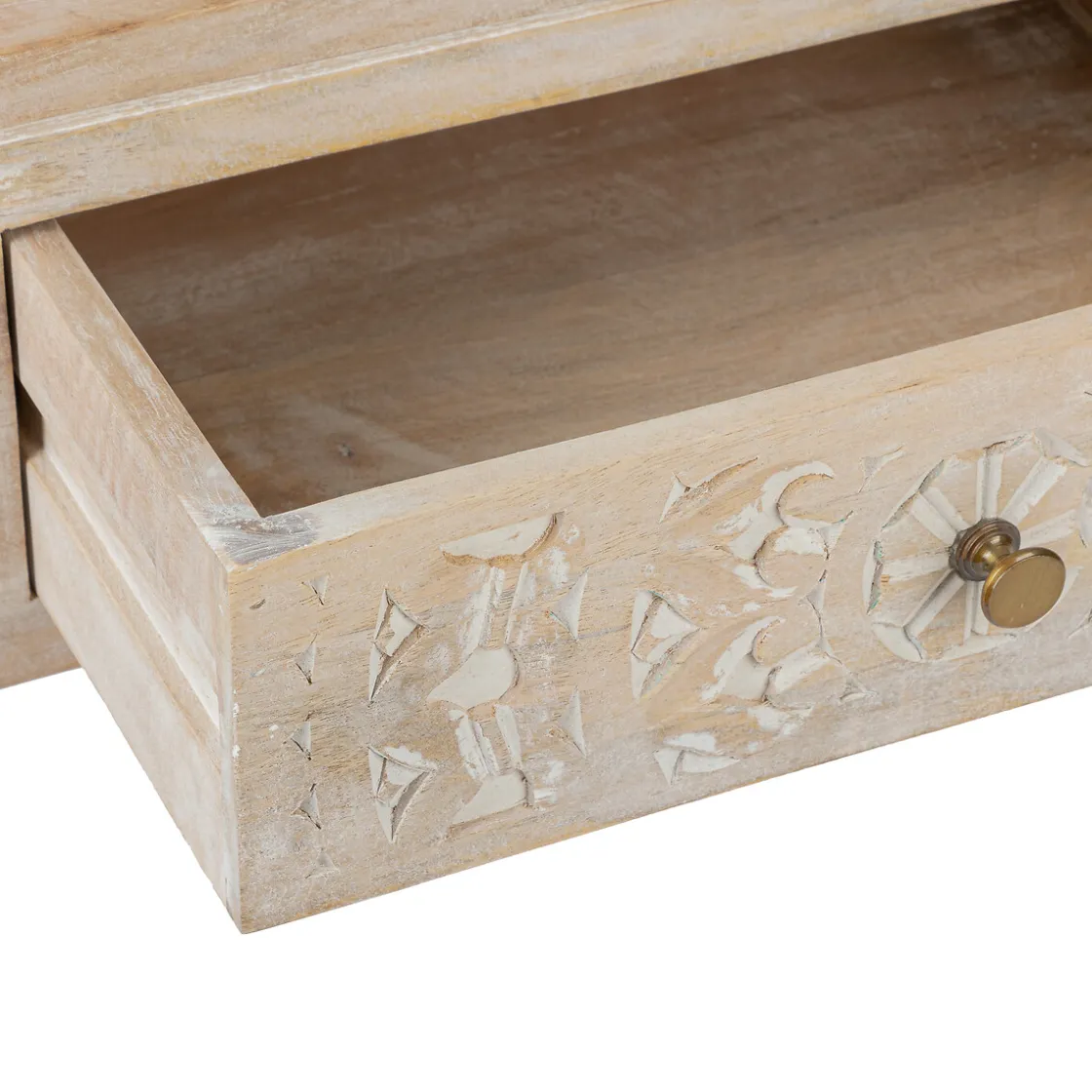 atmosphera Aparadores Y Consolas|Estilo Étnico>Consola de madera de mango SHIREL