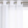 atmosphera Cortinas>Cortina Blanca Efecto Rayas 140x240Cm