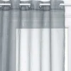 atmosphera Cortinas>Cortina 3D Gris Con Lunares 140x240Cm