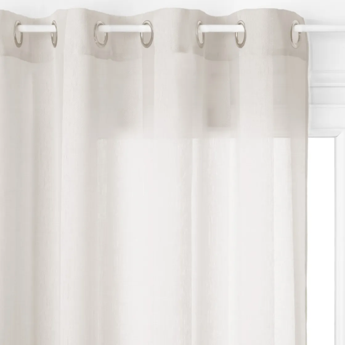atmosphera Cortinas>Cortina Elsa Color Crudo 140x240Cm