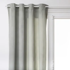 atmosphera Cortinas>Cortina LILOU verde celadón 140x260cm