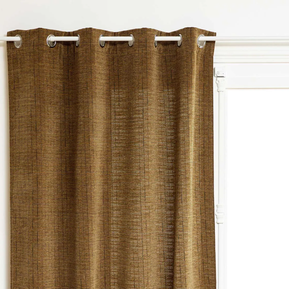 atmosphera Cortinas>Cortina THE COLLECTOR Ocre 140x260Cm