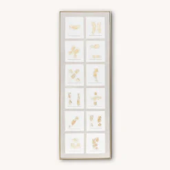 atmosphera Lienzos Y Cuadros Decorativos>Cuadro 3D CURTIS taupe 51.6x151.7cm