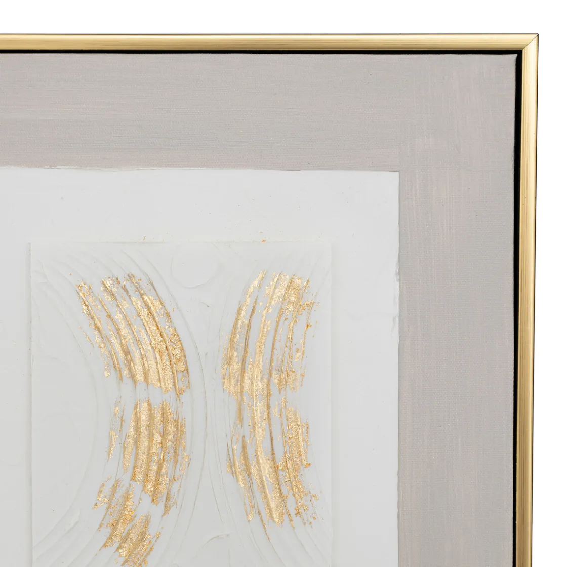 atmosphera Lienzos Y Cuadros Decorativos>Cuadro 3D CURTIS taupe 51.6x151.7cm