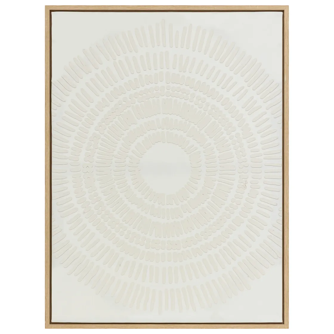 atmosphera Marcos Y Fotos>Cuadro decorativo ANGELI blanco 80x60cm