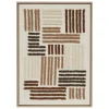 atmosphera Lienzos Y Cuadros Decorativos>Cuadro decorativo 3D EMIR marrón 70x50cm
