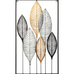 atmosphera Lienzos Y Cuadros Decorativos>Cuadro Decorativo Hojas 37x65Cm