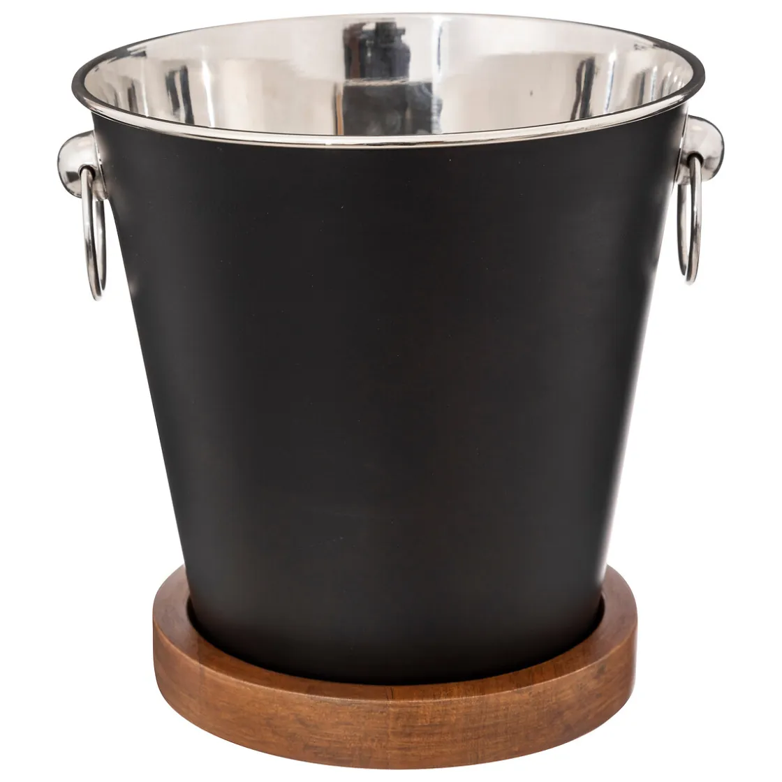 Accesorios De Bar>Cubitera Mangoo Color Negro 21x21x22Cm