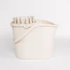 Auxiliares De Limpieza>Cubo con exprimidor beige 16L