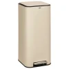 Botes De Basura Y Contenedores De Reciclaje>Cubo de basura DELTA beige 30L