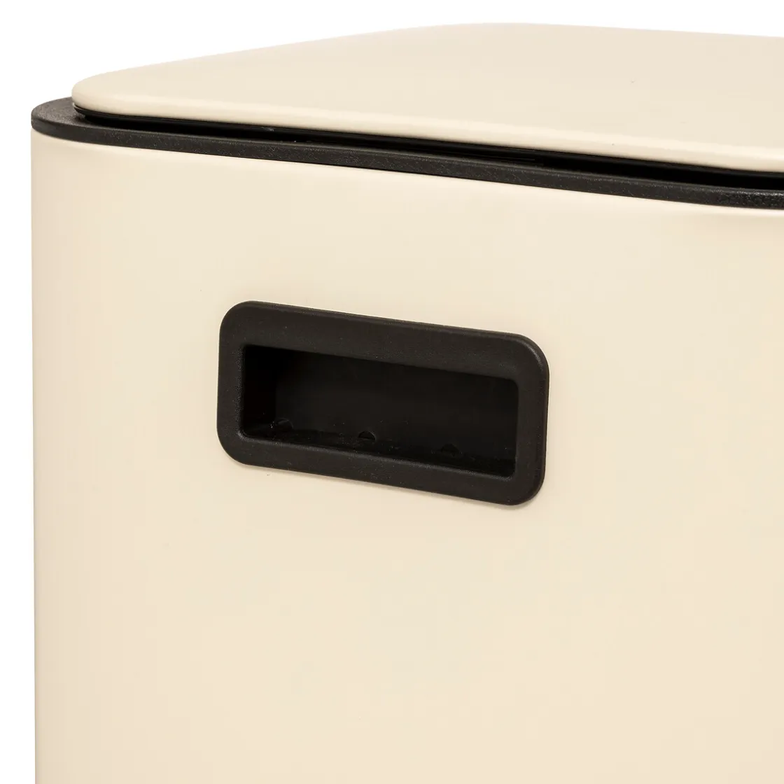 Botes De Basura Y Contenedores De Reciclaje>Cubo de basura DELTA beige 30L