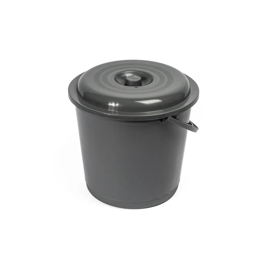 Botes De Basura Y Contenedores De Reciclaje>Cubo de basura EUROPA gris oscuro 16L