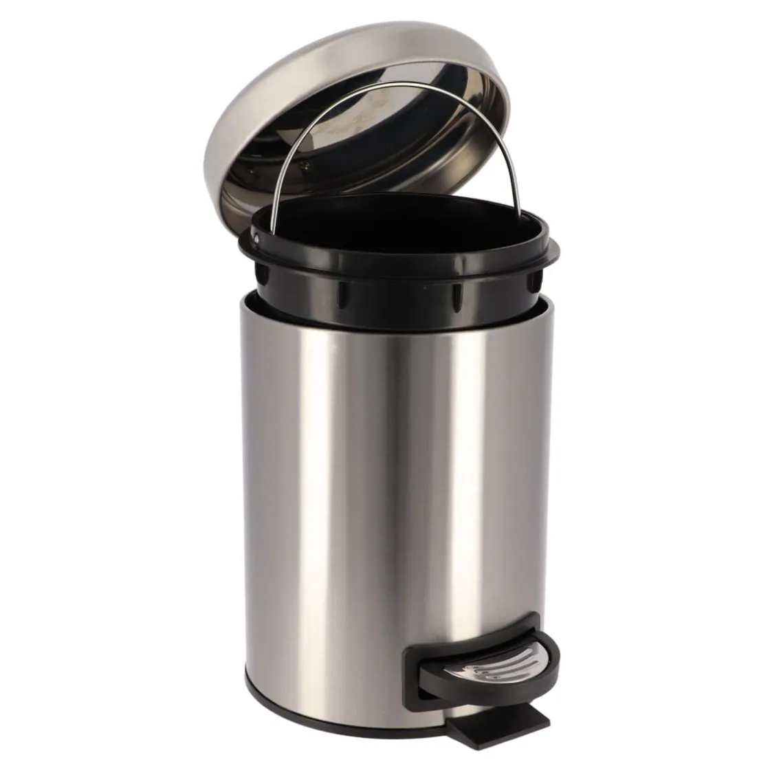 Cubos>Cubo De Basura P/Baño C/Cierre Suave 3L