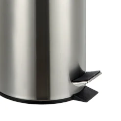 5five Cubos>Cubo De Basura P/Baño C/Pedal 3L