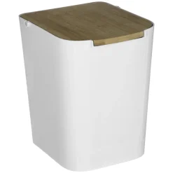 5five Cubos>Cubo De Basura P/Baño De Plast.C/Tapa 5L