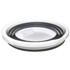 5five Cestas Y Palanganas>Cubo Retráctil 10L Blanco/Gris